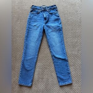 Madewell Straight Leg-Skinny Jeans